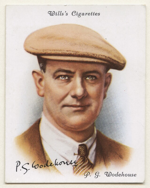 A portrait of P. G. Wodehouse