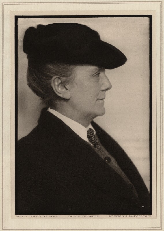 A portrait of Ethel Mary Smyth