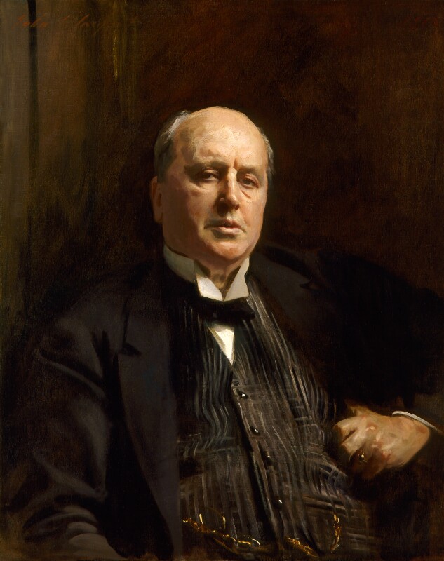 A portrait of Henry James