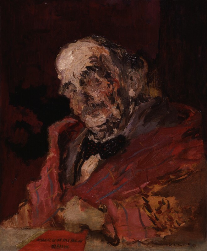 A portrait of H. G. Wells