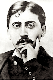 A portrait of Marcel Proust