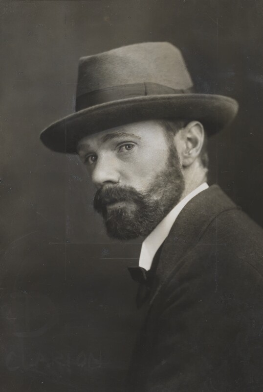 A portrait of D. H. Lawrence