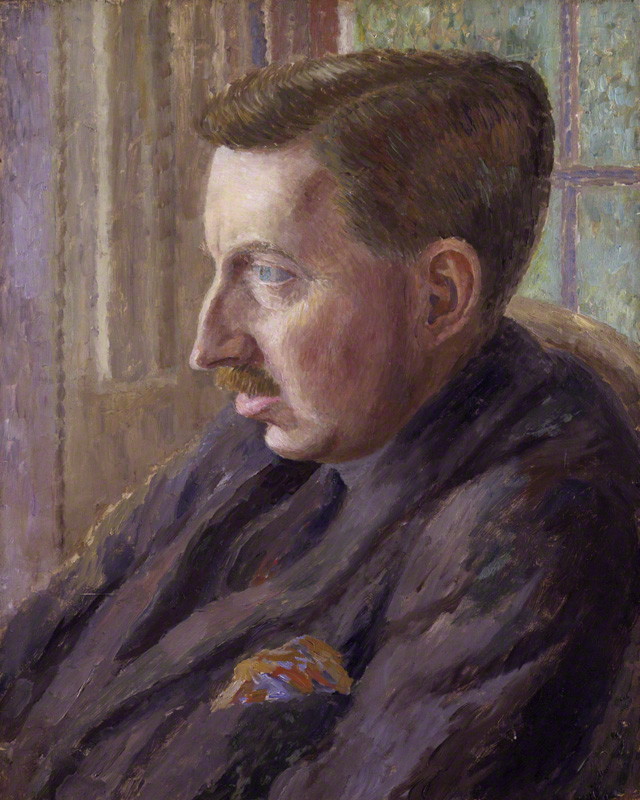 A portrait of E. M. Forster