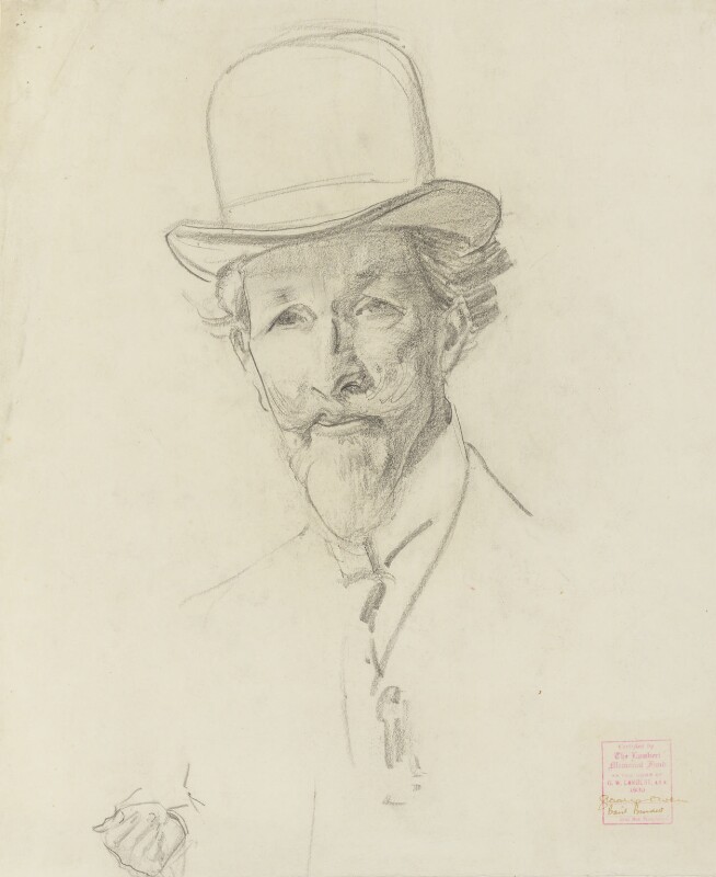A portrait of R. B. Cunningham Graham