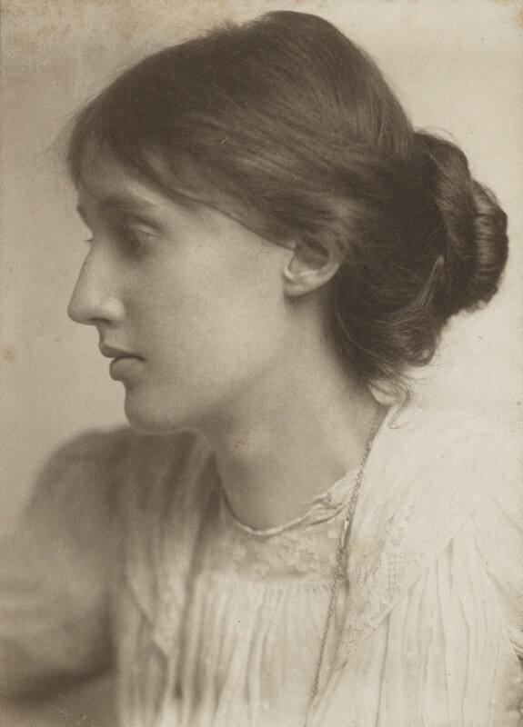 A portrait of Virginia Woolf
