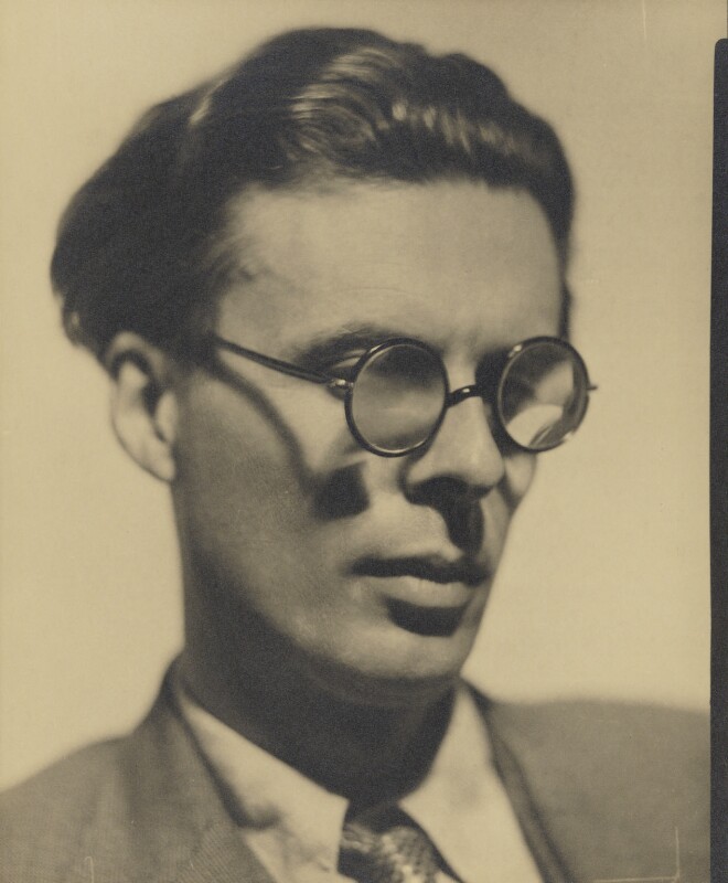 A portrait of Aldous Huxley