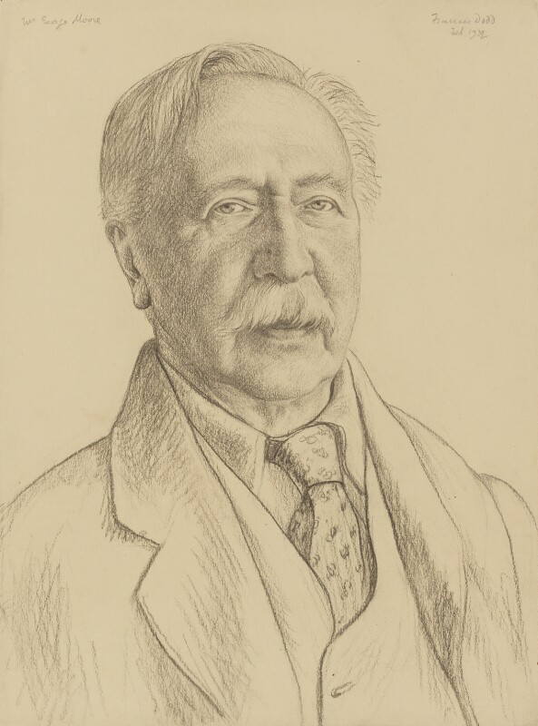 A portrait of George Moore